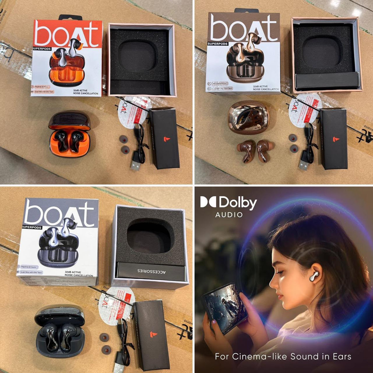 boAt Superpods – Premium Wireless Earbuds